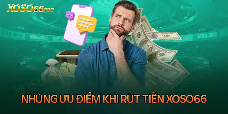 Bảo mật khi rút tiền Xoso66